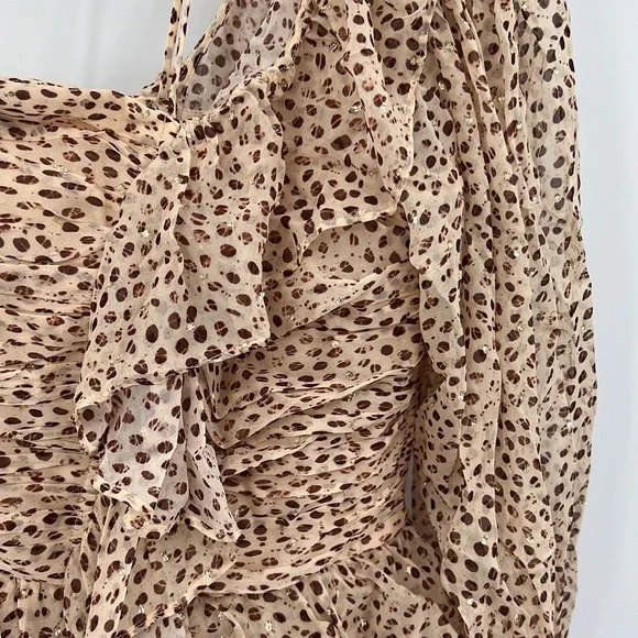 ❌SOLD❌ Ulla Johnson Hazel Gown in Leopard Ikat Dot - Picture 10 of 15